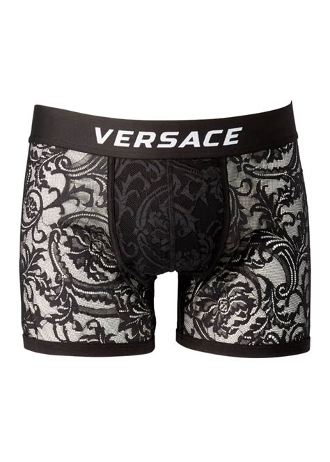 mens versace boxers|lace boxer briefs for men.